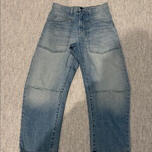 NILI LOTAN SHON JEANS! Barrel leg and trendy jeans for day or night!